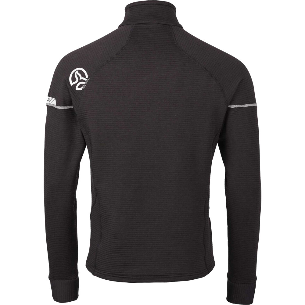 Ternua forro polar hombre SWIFT 1/2 ZIP M vista trasera
