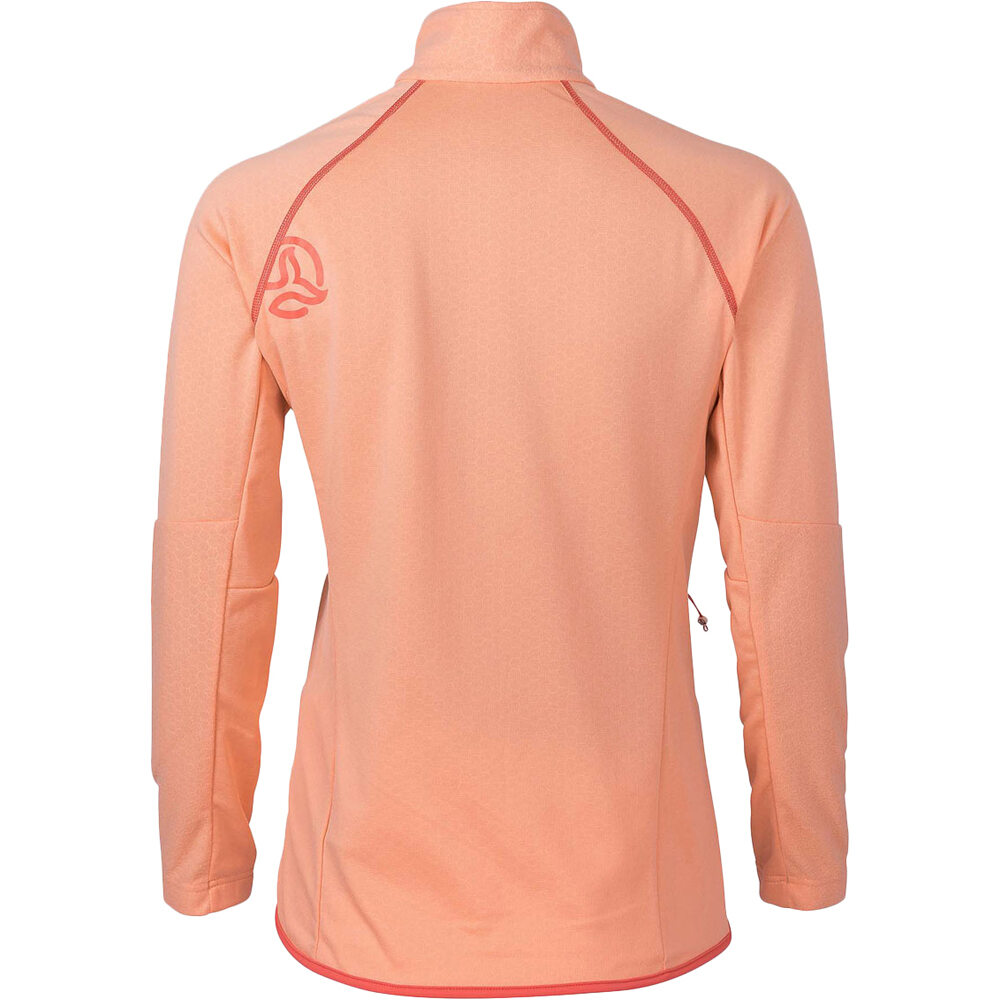 Ternua forro polar mujer BERLANA 2.0 JKT W3 vista trasera