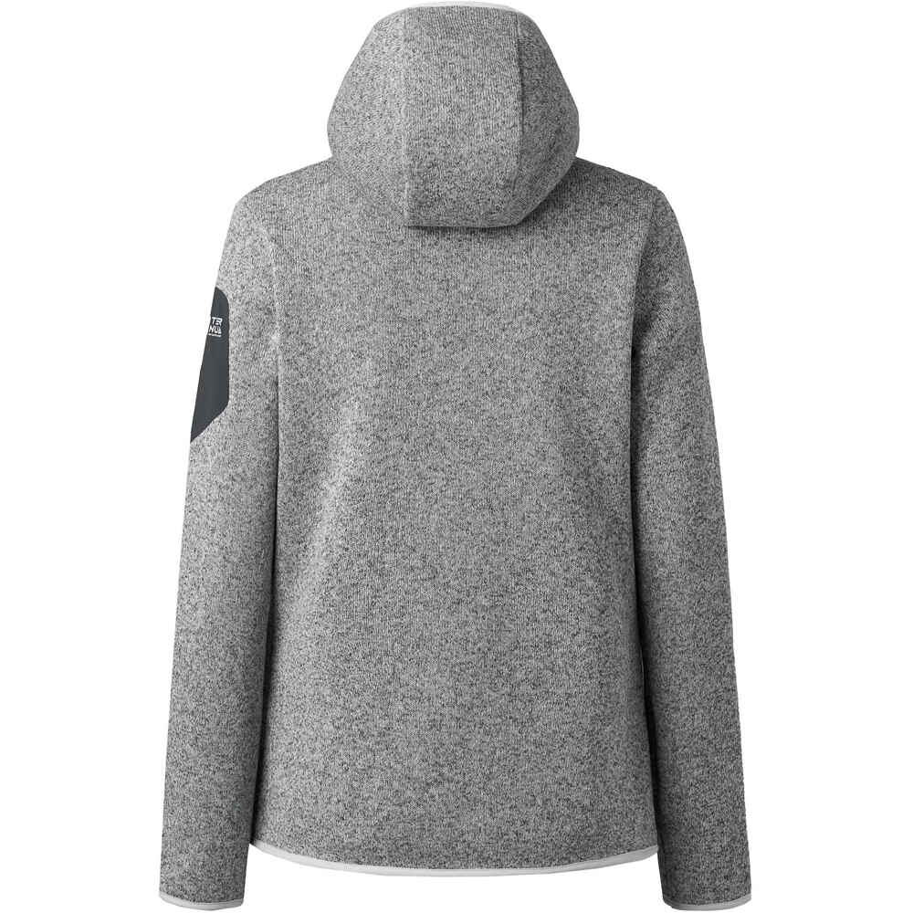 Ternua forro polar mujer INNU LOW IMPACT HOODY W vista trasera