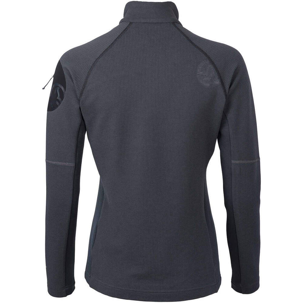 Ternua forro polar mujer LEMIKA 1/2 ZIP W vista trasera