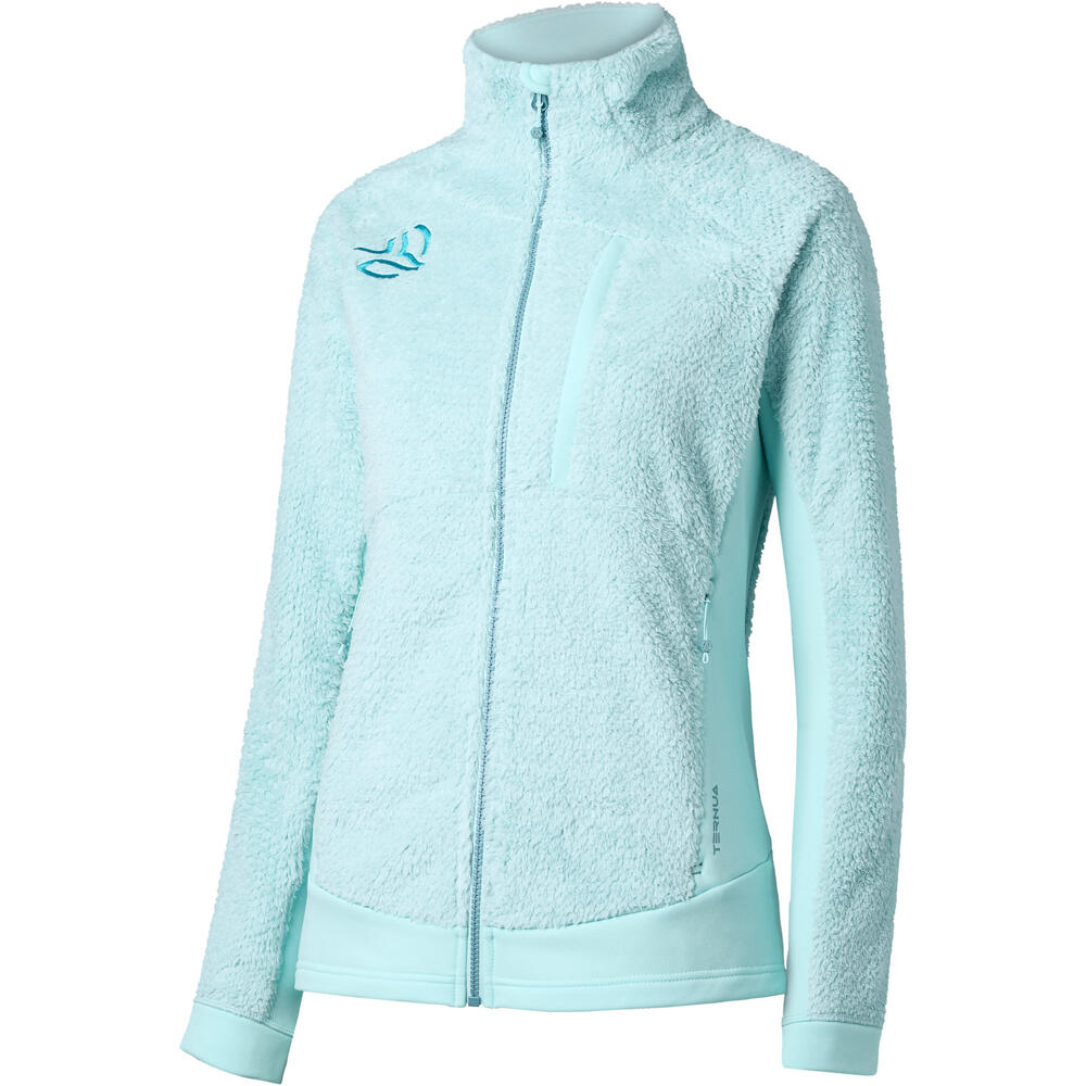 Ternua forro polar mujer LOFTER JKT W vista frontal