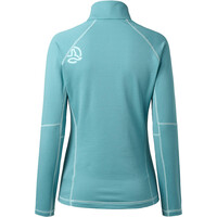 Ternua forro polar mujer MOMHILL 1/2 ZIP W vista trasera