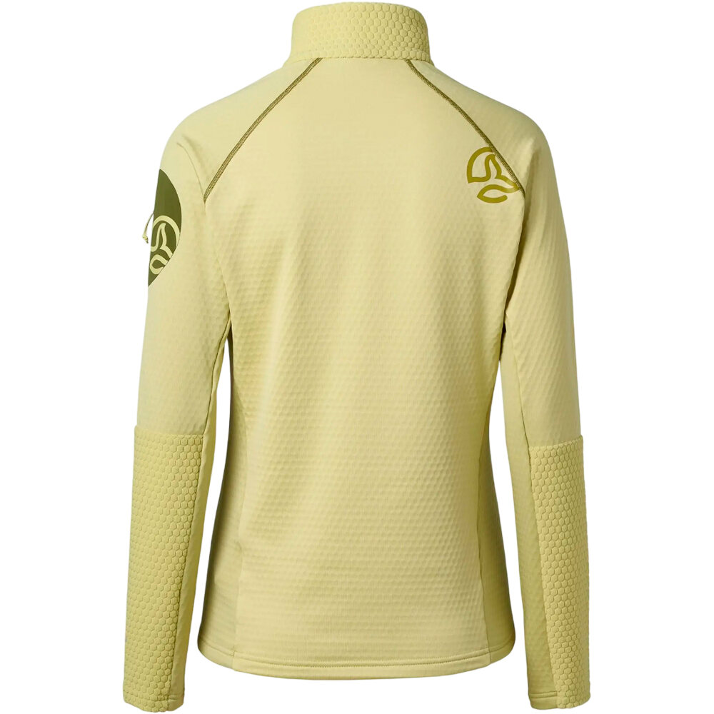 Ternua forro polar mujer RAGGER 1/2 ZIP W vista trasera