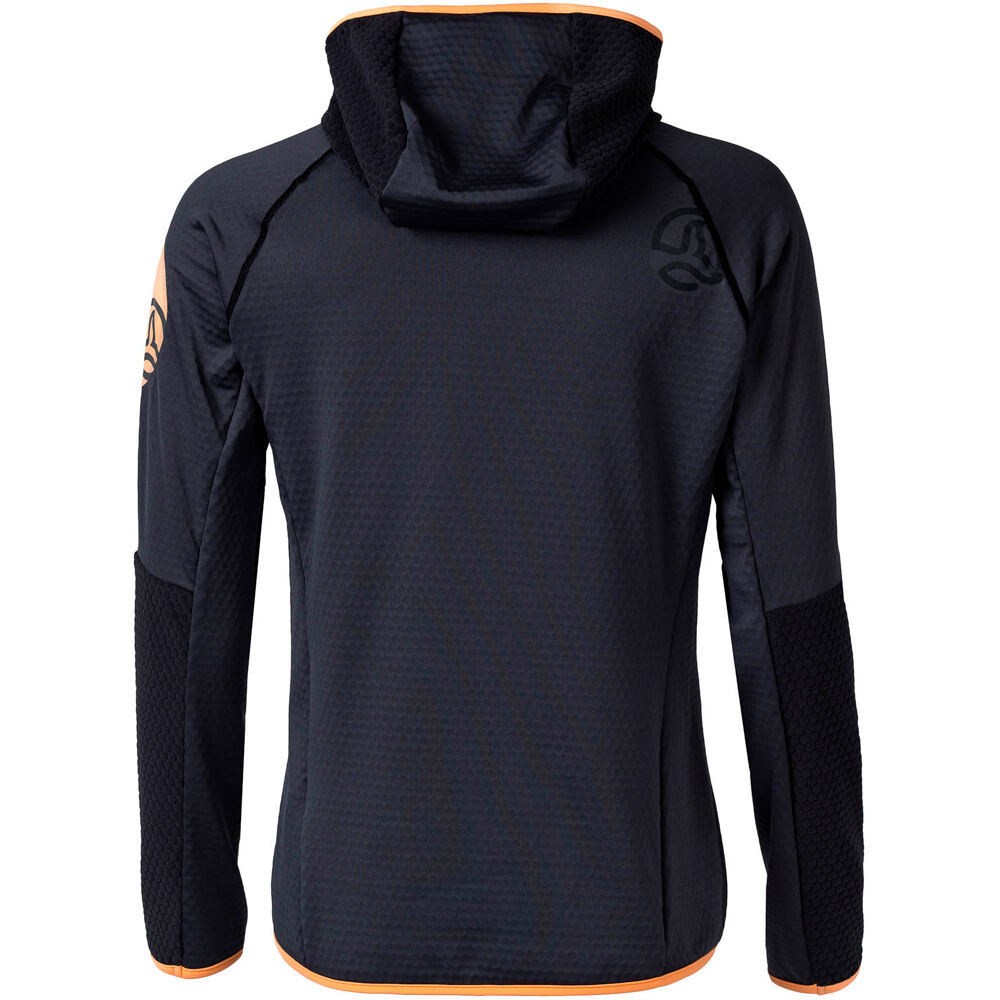 Ternua forro polar mujer RAGGER HOOD JKT W vista trasera