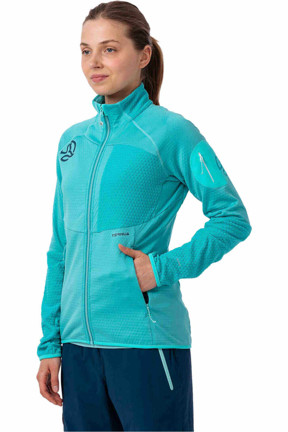 Ternua forro polar mujer RAGGER  JKT W vista frontal