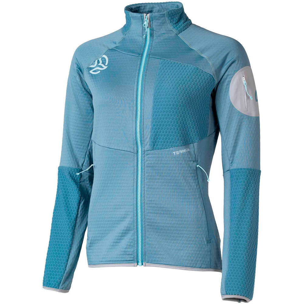 Ternua forro polar mujer RAGGER JKT W vista frontal