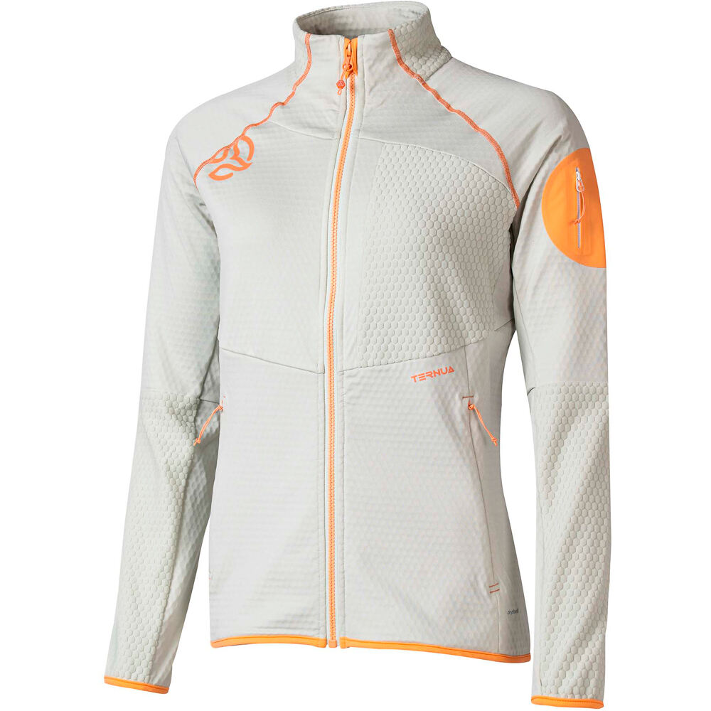 Ternua forro polar mujer RAGGER JKT W vista frontal
