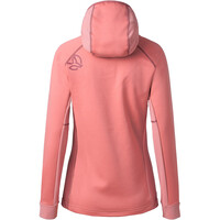 Ternua forro polar mujer SAKKETA 2.0 HOOD JKT W vista trasera