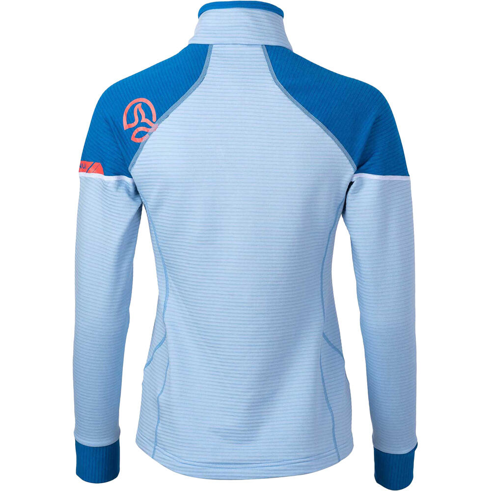 Ternua forro polar mujer SWIFT 1/2 ZIP W vista trasera