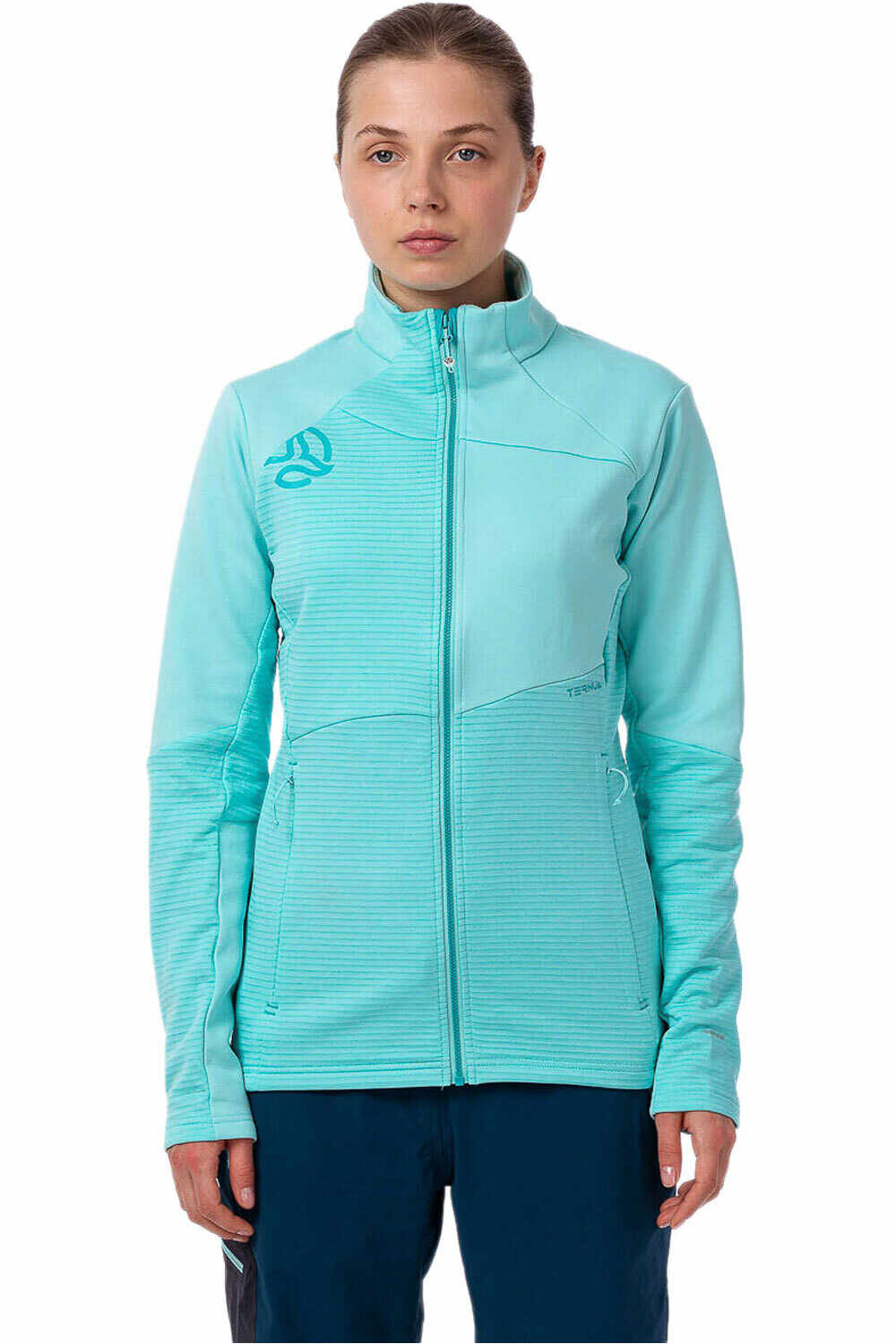 Ternua forro polar mujer TESLIN JKT W vista frontal