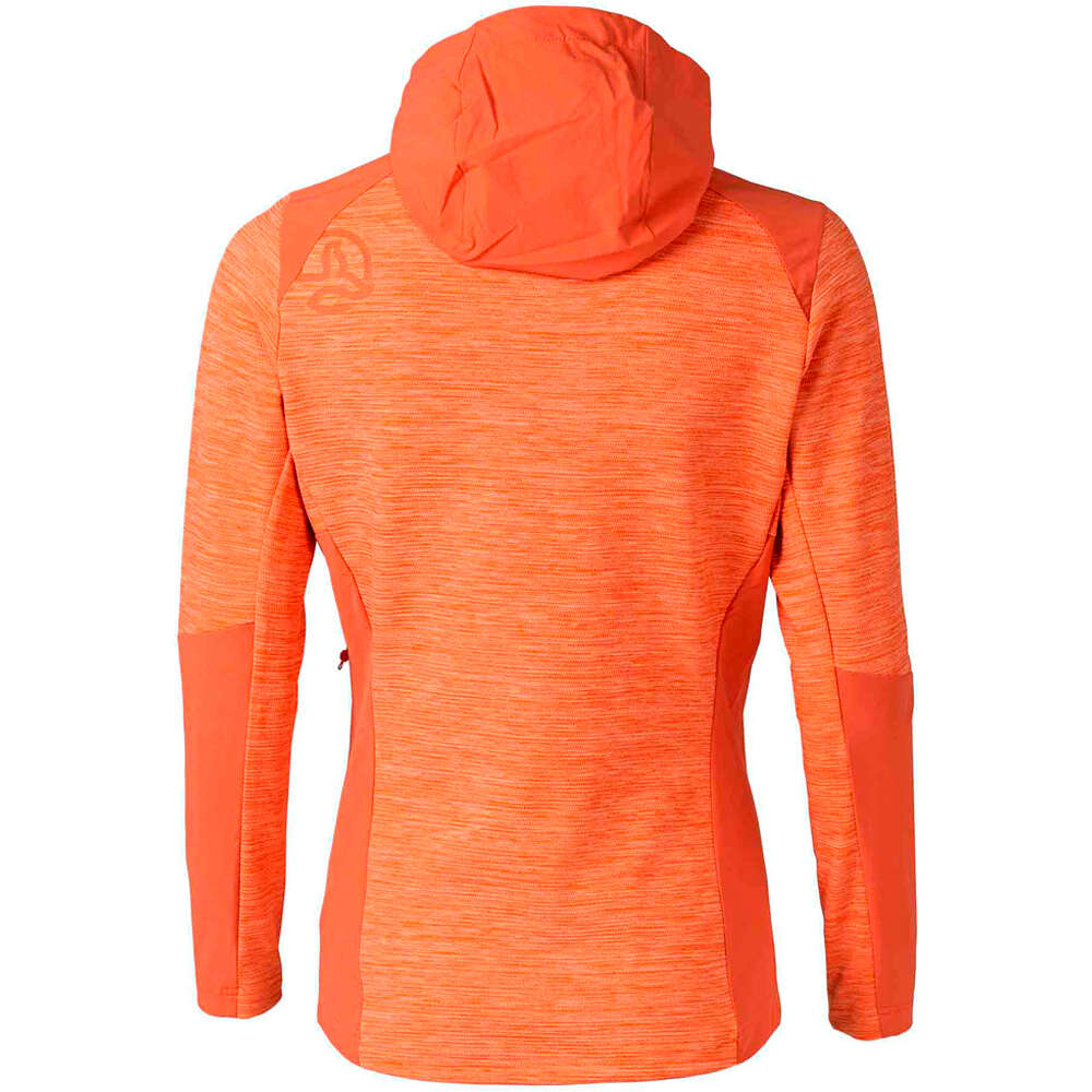 Ternua forro polar mujer TILEKA HOOD JKT W vista trasera