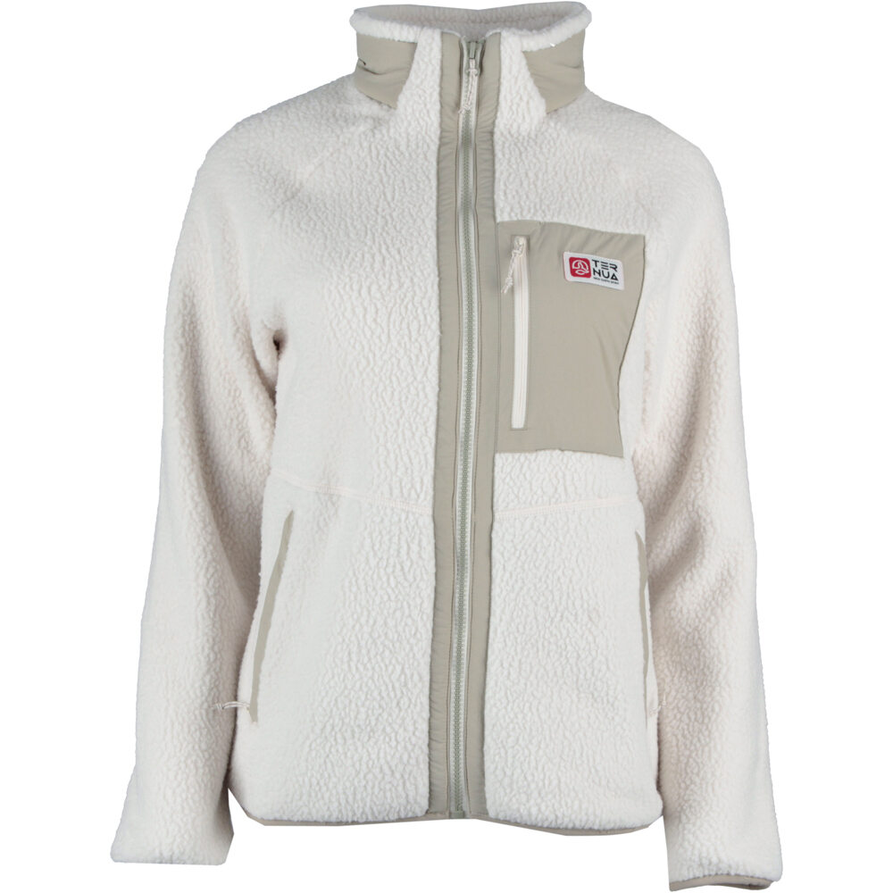 Ternua forro polar mujer TRITON JKT W vista frontal