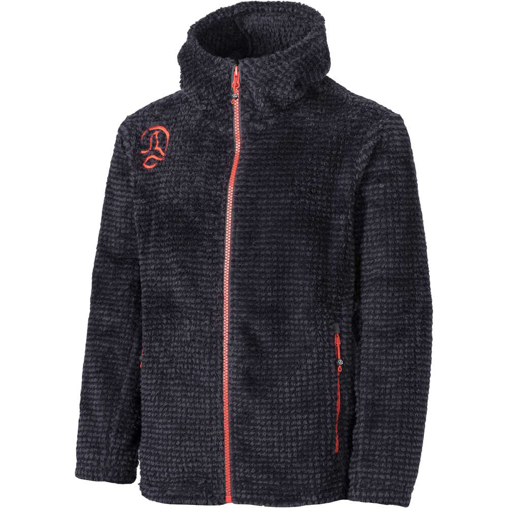 Ternua forro polar niño ERRUK HOOD JKT K vista frontal