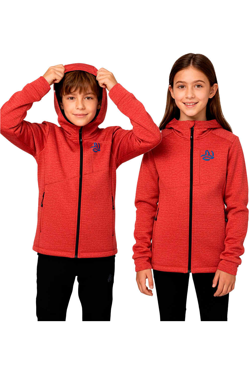 Ternua forro polar niño TOSLOW HOODY JKT K vista frontal