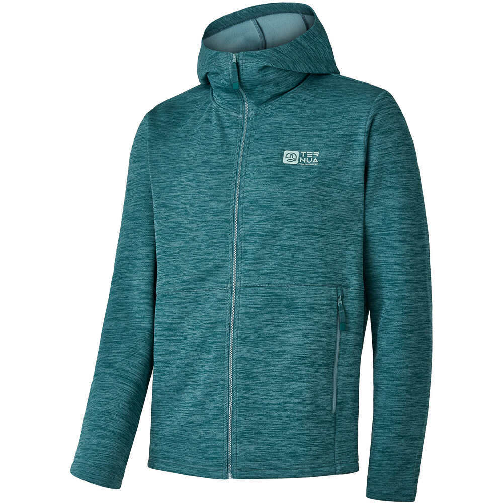 Ternua forro polar niño TOSLOW HOODY JKT K vista frontal