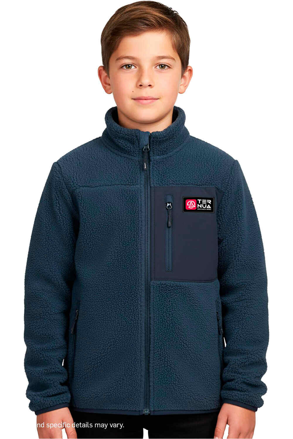 Ternua forro polar niño TRITON JKT K vista frontal