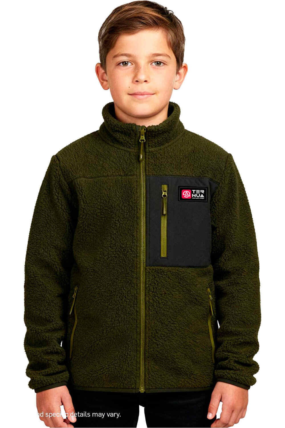 Ternua forro polar niño TRITON JKT K vista frontal