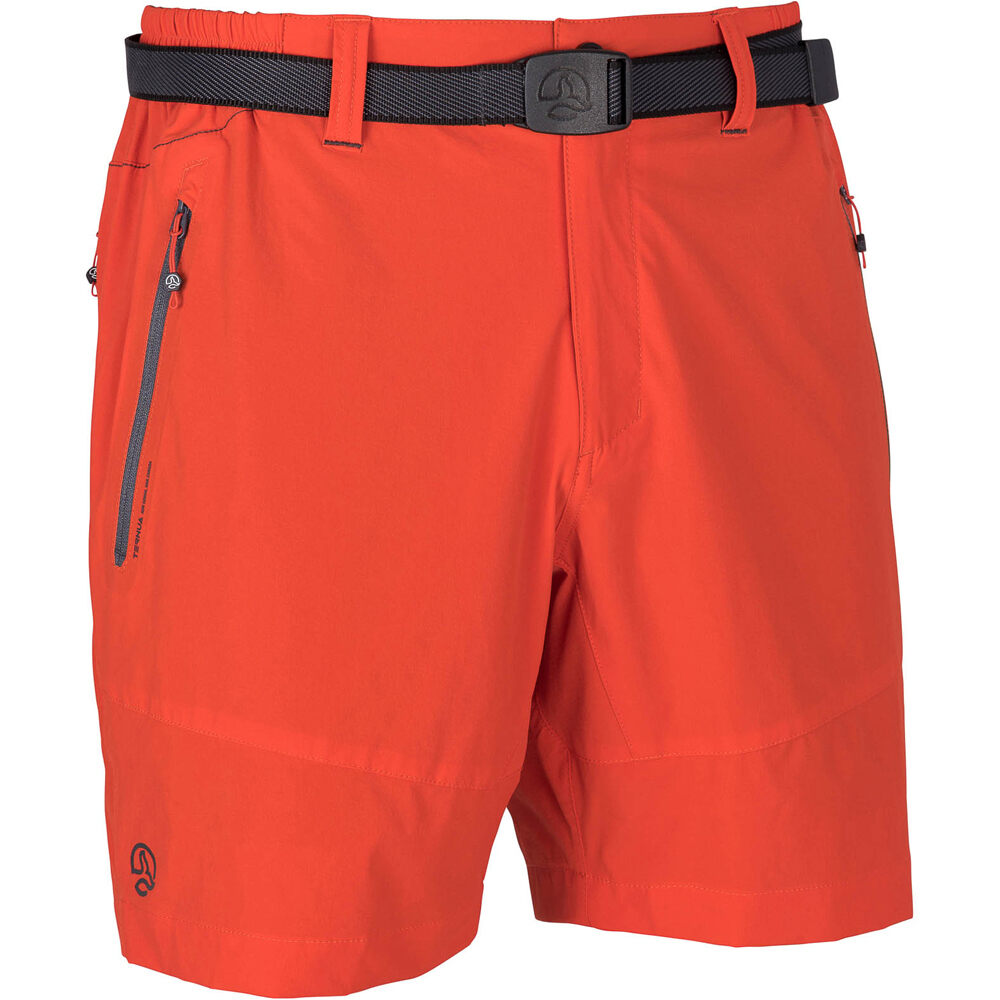 Ternua pantalón corto montaña hombre FRIZ SHT M vista frontal