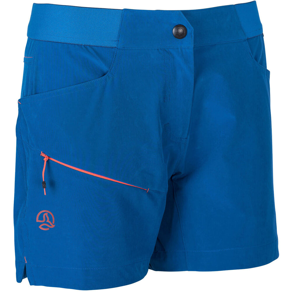 Ternua pantalón corto montaña mujer FELKIN SHT W vista frontal