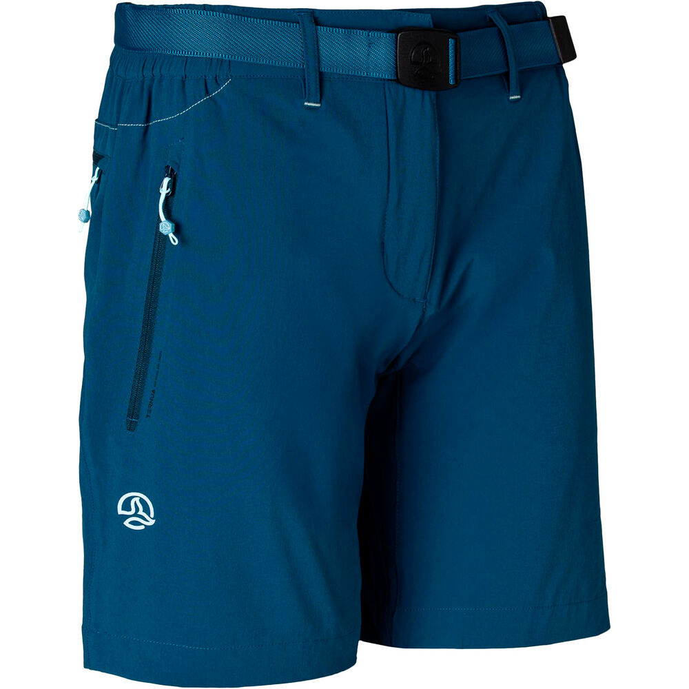Ternua pantalón corto montaña mujer FRIZA BMD W vista frontal