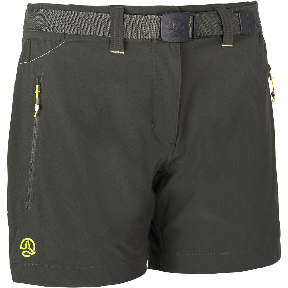 Ternua pantalón corto montaña mujer FRIZA SHT W vista frontal