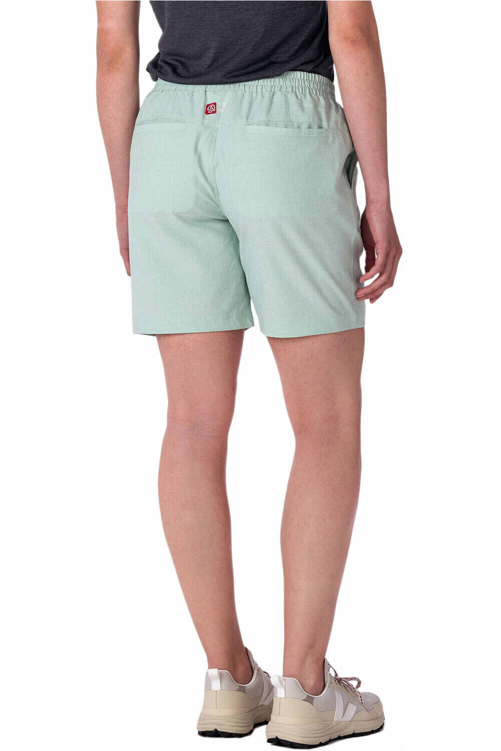 Ternua pantalón corto montaña mujer NORTH RIVER BMD W vista detalle