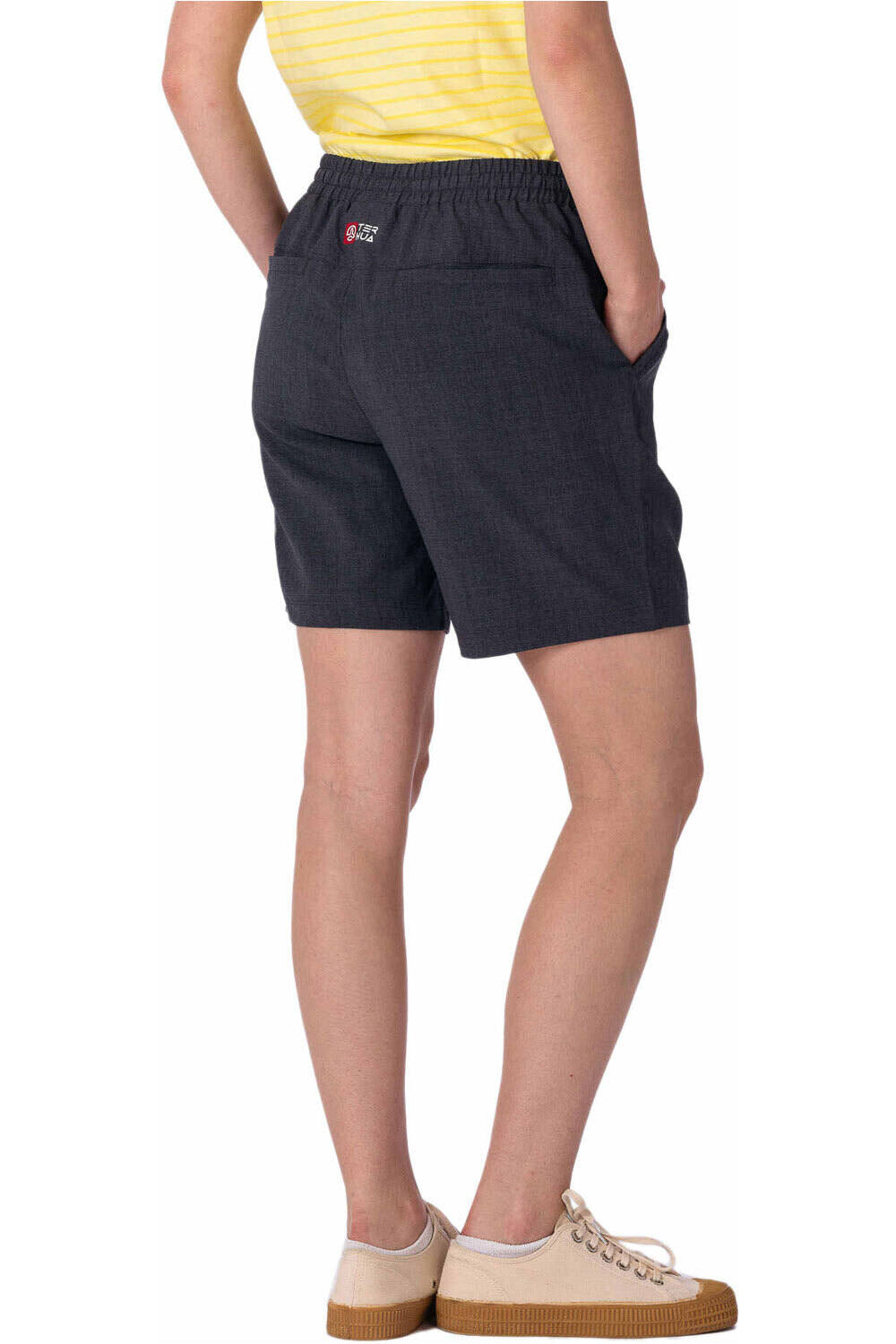 Ternua pantalón corto montaña mujer NORTH RIVER BMD W vista detalle