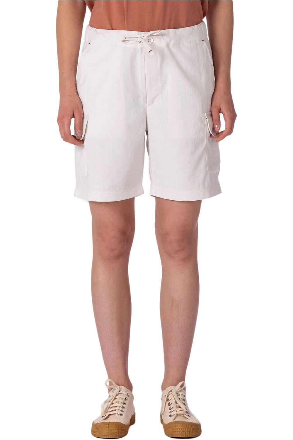 Ternua pantalón corto montaña mujer NORTH RIVER CARGO W vista trasera