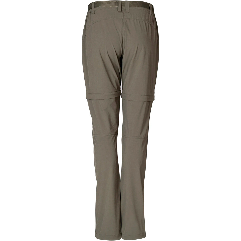Ternua pantalón montaña mujer TORMAN ZIP-OFF PT W vista trasera