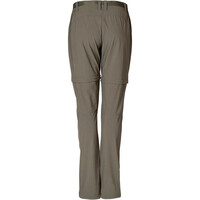 Ternua pantalón montaña mujer TORMAN ZIP-OFF PT W vista trasera