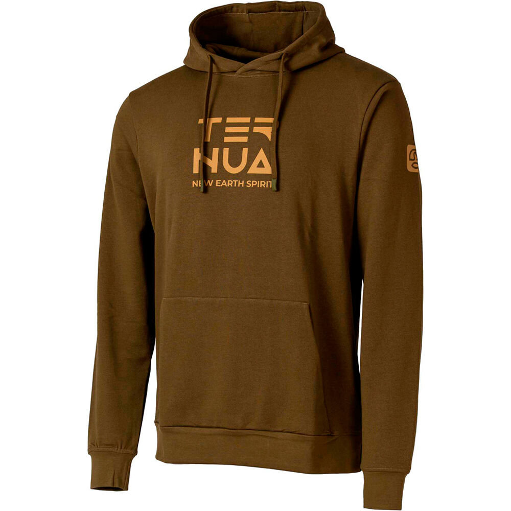 Ternua sudadera hombre FOGO REGENERATIVE HOODY M vista frontal
