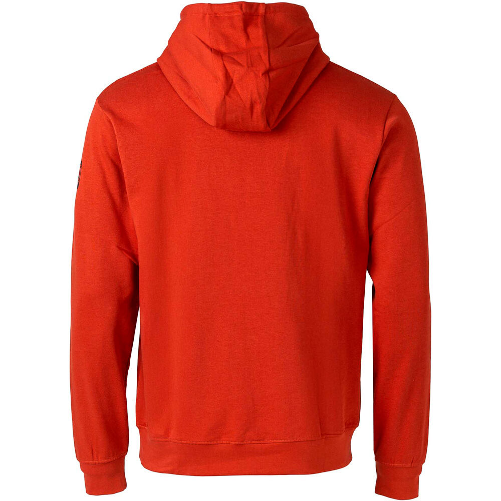Ternua sudadera hombre FOGO REGENERATIVE HOODY M vista trasera