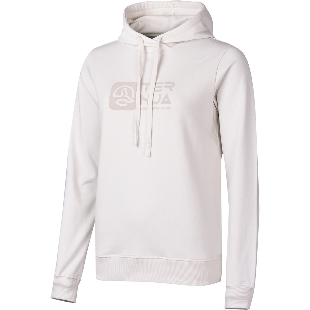 Ternua Sudaderas Montaña Mujer AILIK HOODY SS W vista frontal