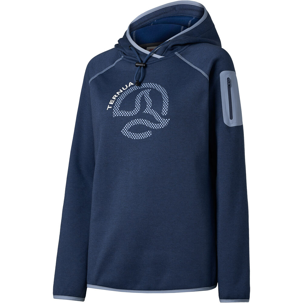 Ternua Sudaderas Montaña Mujer FOX POINT HOODY W vista frontal