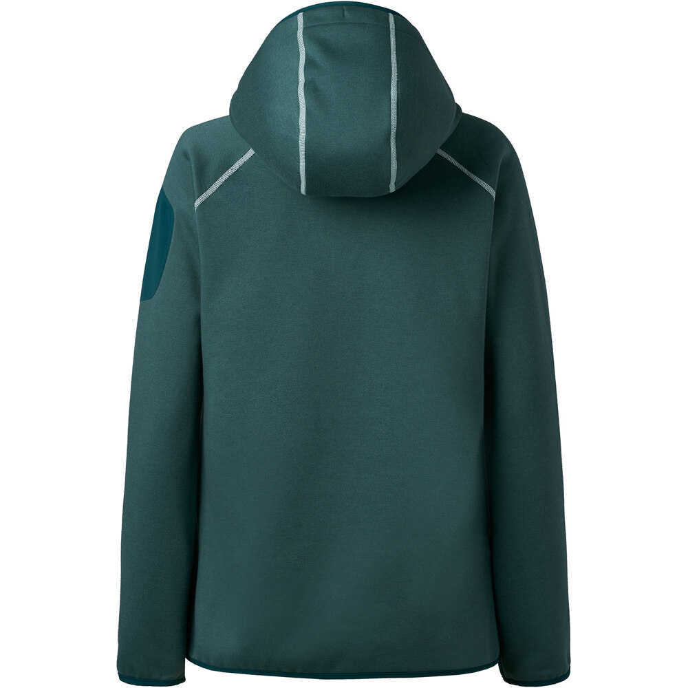 Ternua Sudaderas Montaña Mujer FOX POINT HOODY W vista trasera