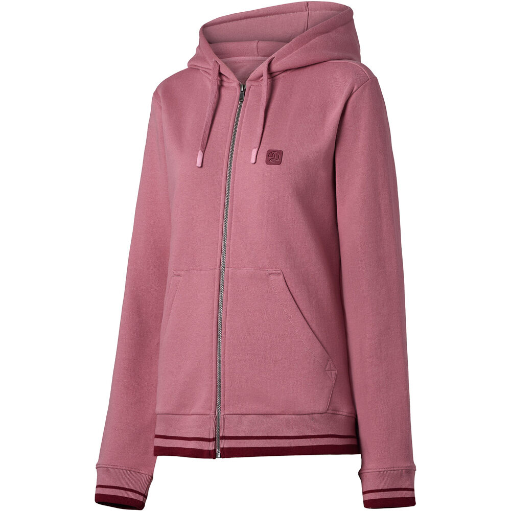 Ternua Sudaderas Montaña Mujer SHORES REGENERATIVE JKT W vista frontal