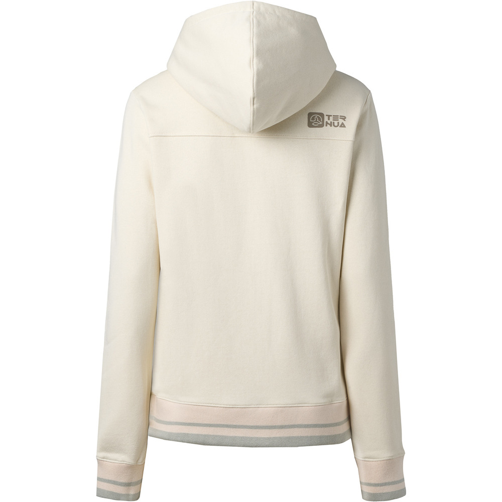 Ternua Sudaderas Montaña Mujer SHORES REGENERATIVE JKT W vista trasera