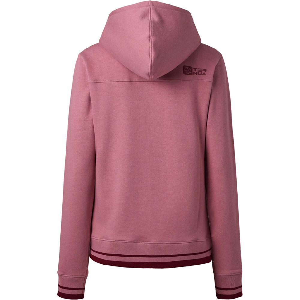 Ternua Sudaderas Montaña Mujer SHORES REGENERATIVE JKT W vista trasera
