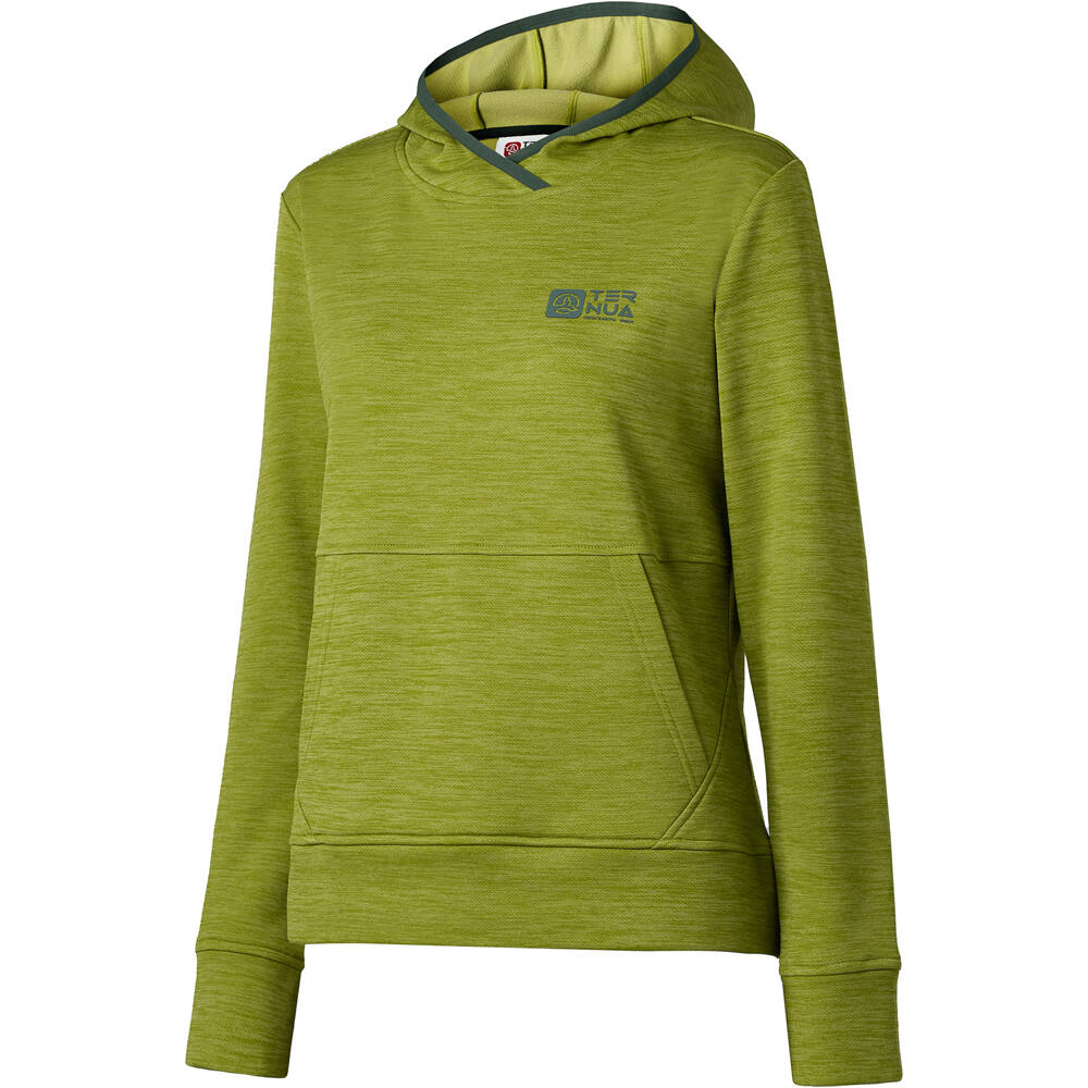 Ternua Sudaderas Montaña Mujer TOSLOW HOODY W vista frontal