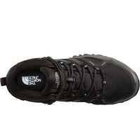 The North Face bota trekking mujer W HEDGEHOG MID GORE-TEX vista superior