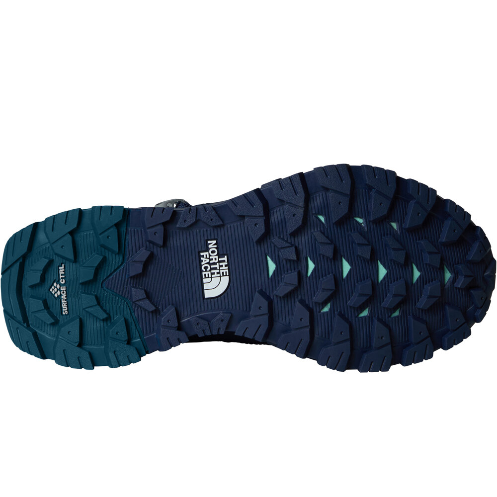 The North Face bota trekking mujer W OFFTRAIL HIKE MID GORE-TEX vista trasera