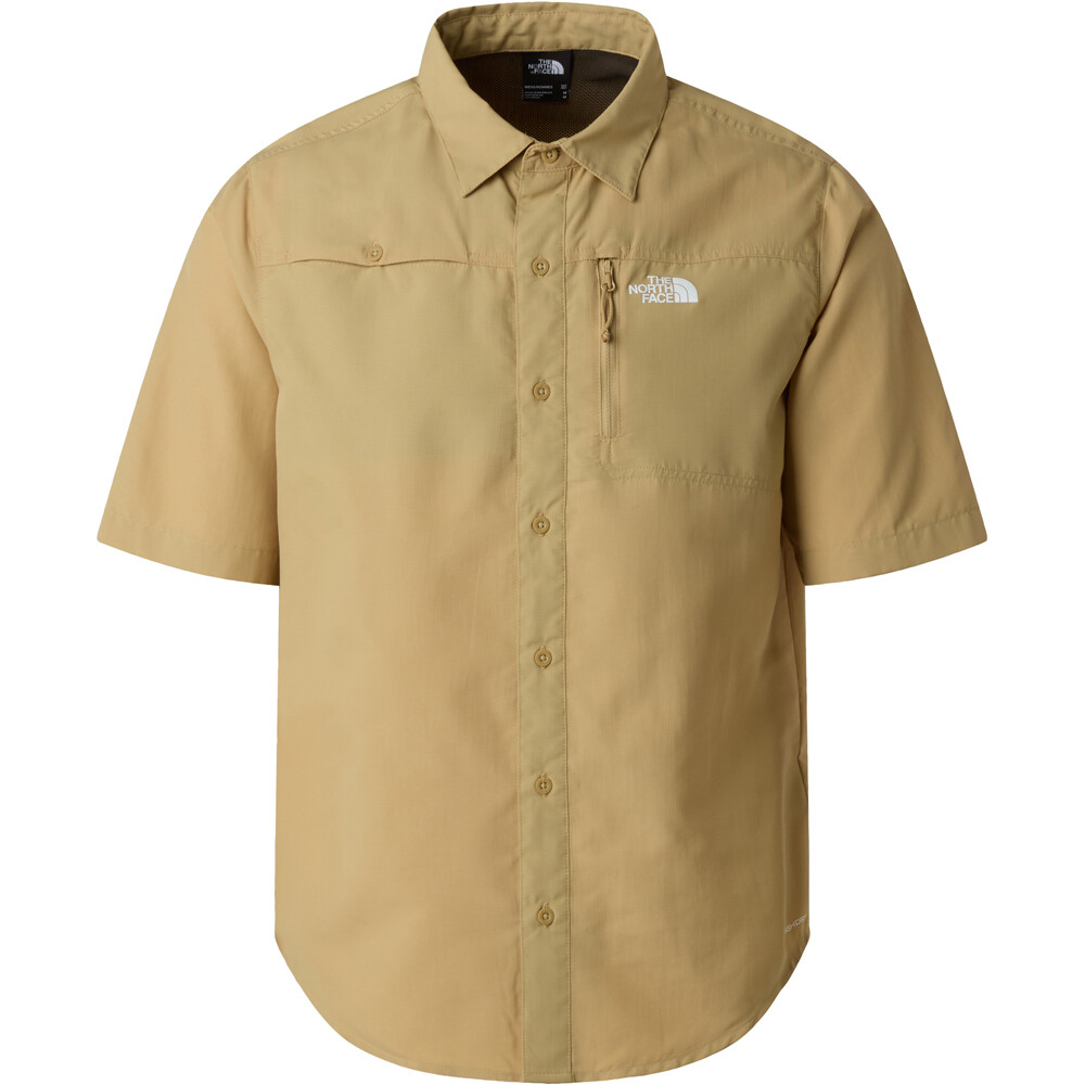 The North Face camisa montaña manga corta hombre M SEQUOIA SHORT SLEEVE SHIRT vista detalle