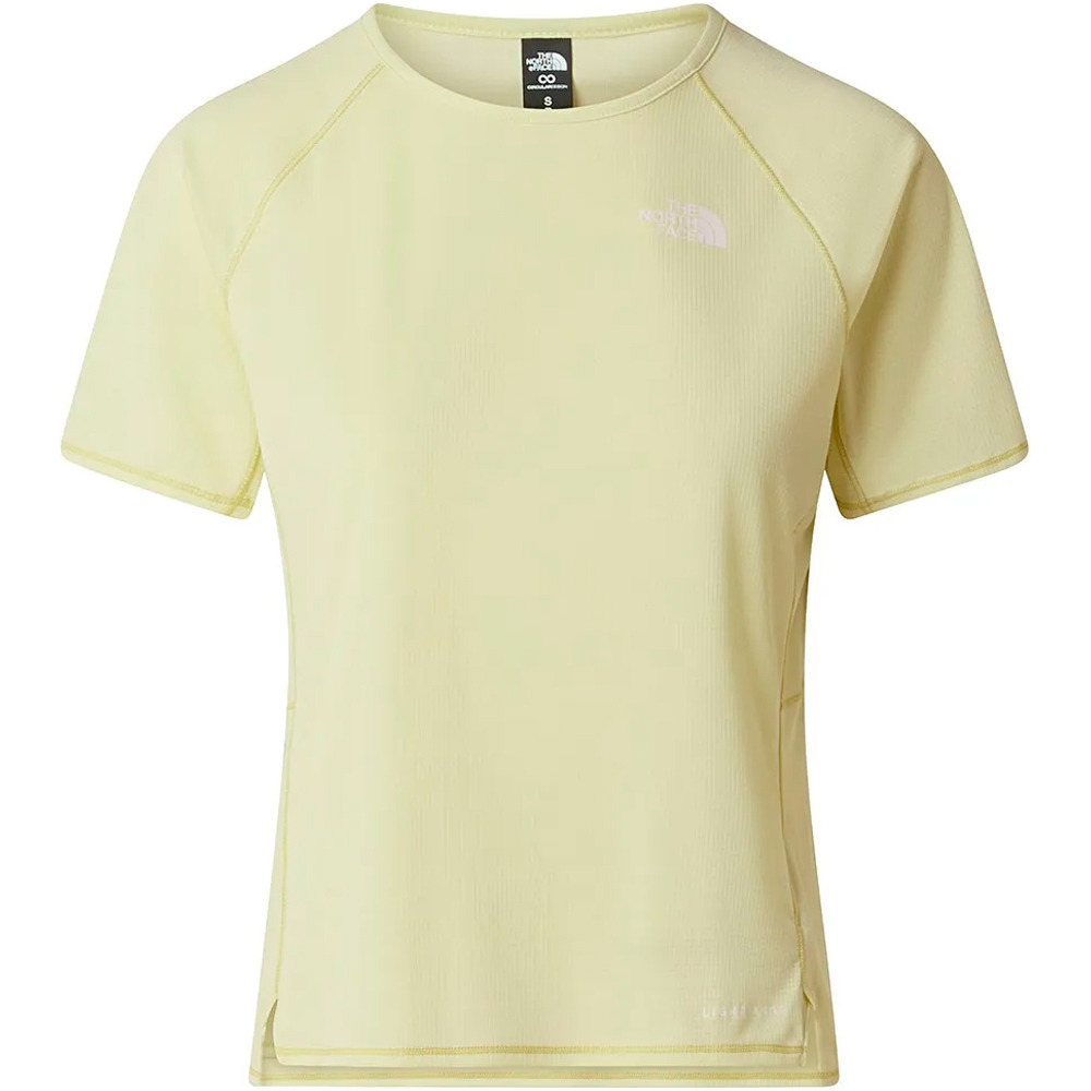 The North Face camiseta entrenamiento manga corta mujer W SUNRISER SS vista detalle