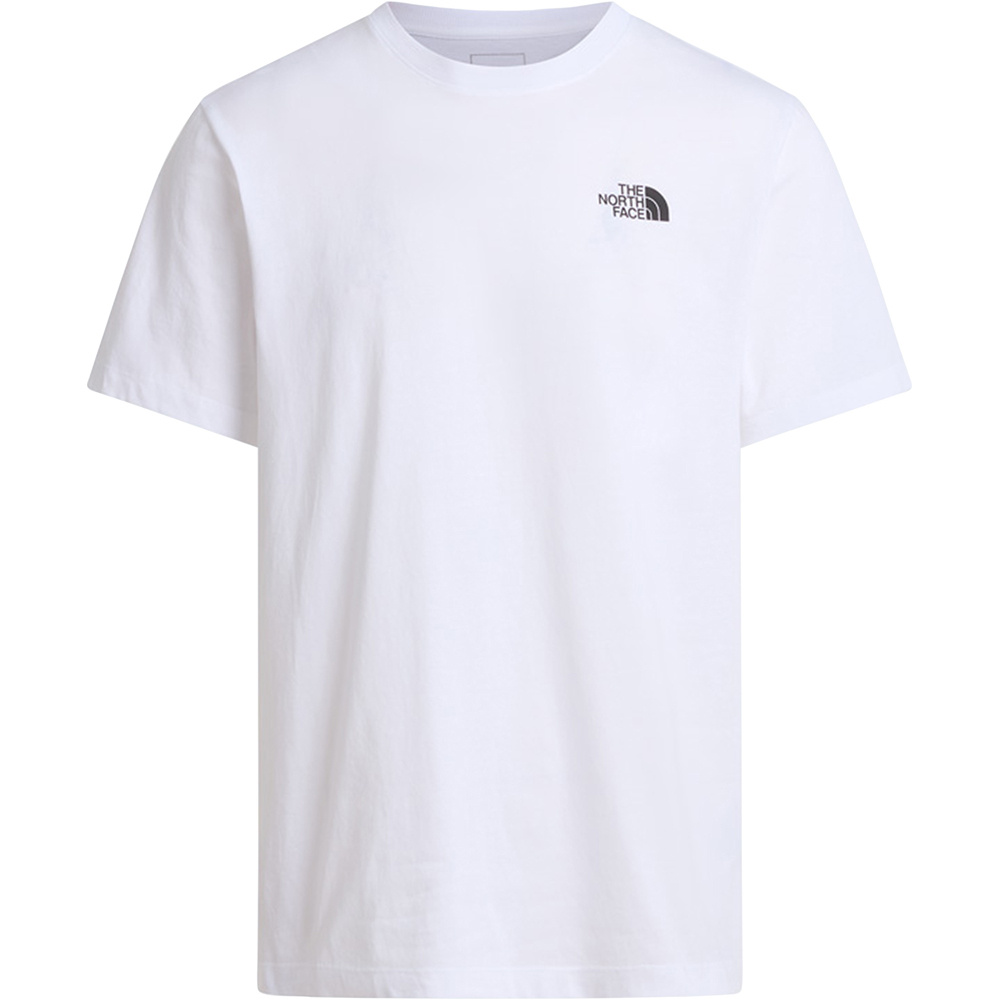 The North Face camiseta manga corta hombre M EVOLUTION BOX NSE REGULAR SHORT SLEEVE vista detalle