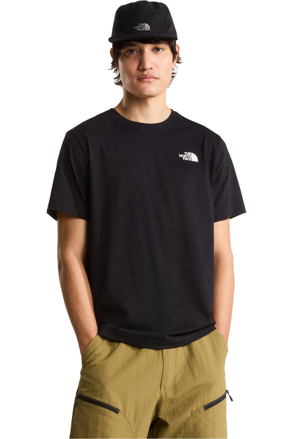 The North Face camiseta manga corta hombre M EVOLUTION BOX NSE REGULAR SHORT SLEEVE vista frontal