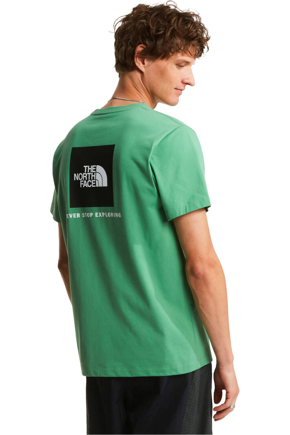 The North Face camiseta manga corta hombre M EVOLUTION BOX NSE vista trasera