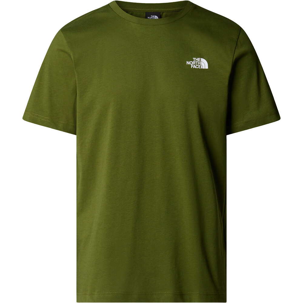The North Face camiseta manga corta hombre M SS BOX NSE TEE vista detalle