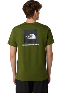 The North Face camiseta manga corta hombre M SS BOX NSE TEE vista trasera