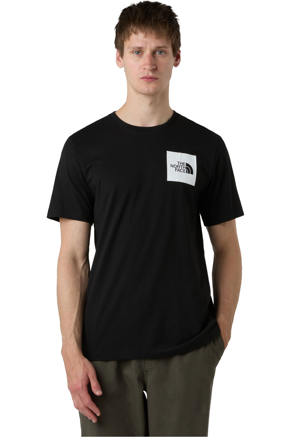 The North Face camiseta manga corta hombre M SS FINE TEE vista frontal