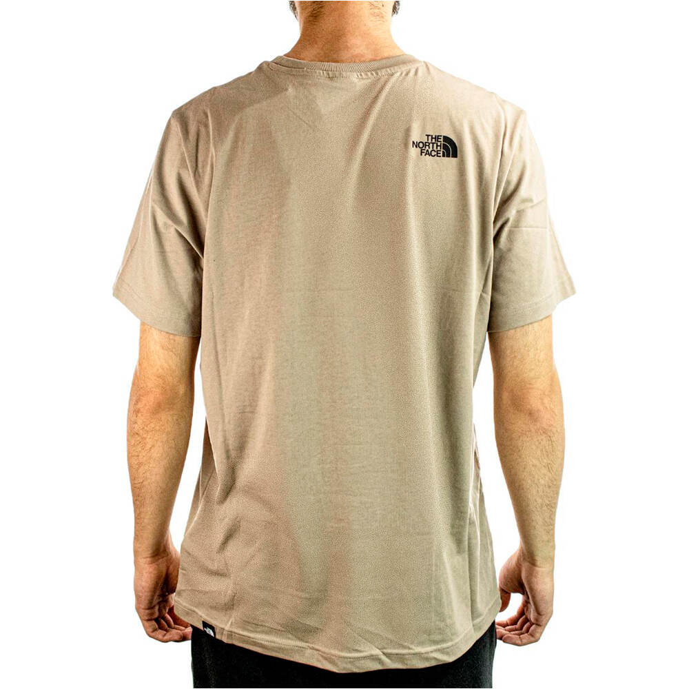 The North Face camiseta manga corta hombre M SS FINE TEE vista trasera